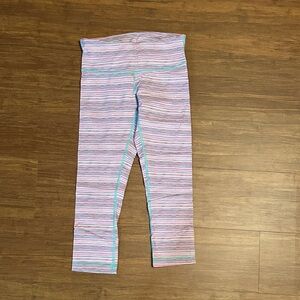 lululemon athletica Pastel Striped Leggings
